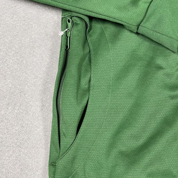 adidas Portland Timbers Jacket Men Large Green Spellout FullZip Hood Season 2011 - Picture 5 of 13